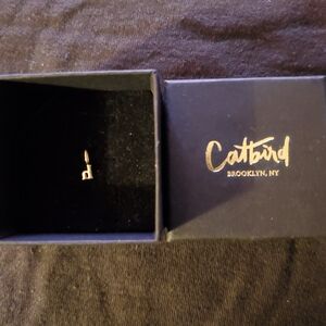 Catbird Gold Initial Charm
